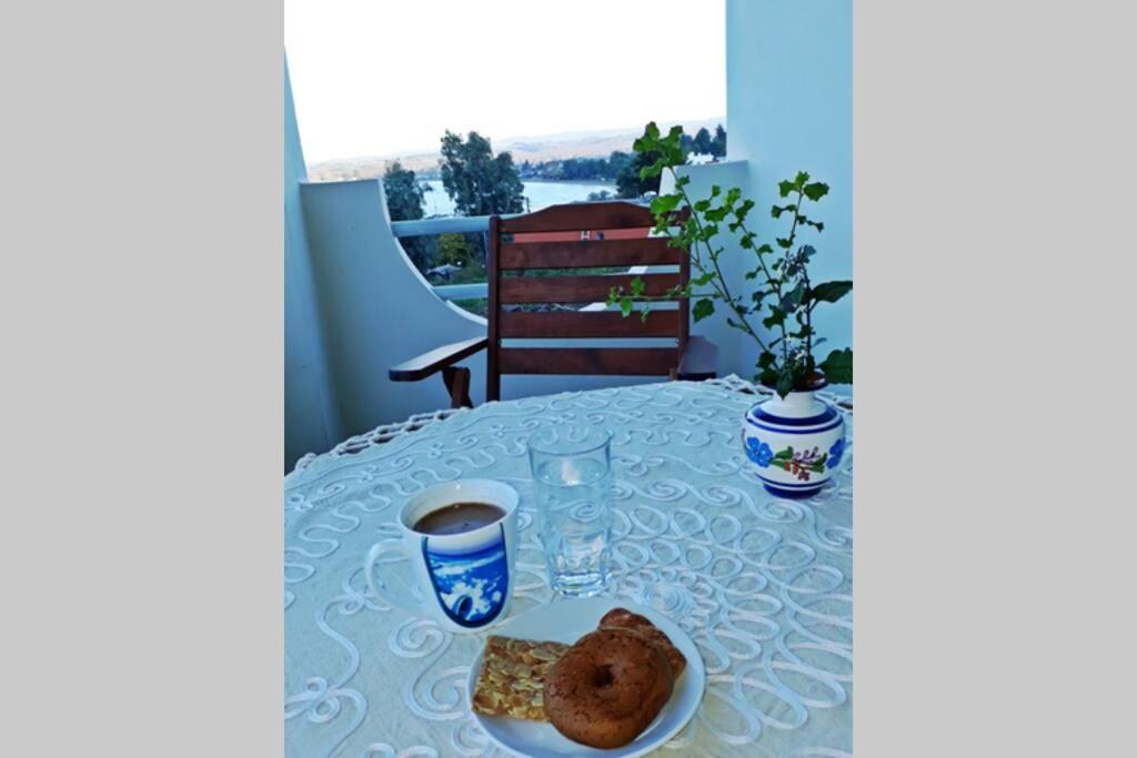 Amazing Sea View-Neos Pyrgos Beach -Evoia Greece Neos Pirgos Bagian luar foto