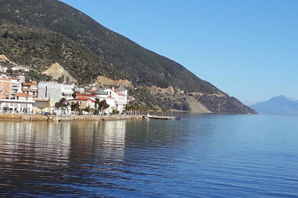 Amazing Sea View-Neos Pyrgos Beach -Evoia Greece Neos Pirgos Bagian luar foto