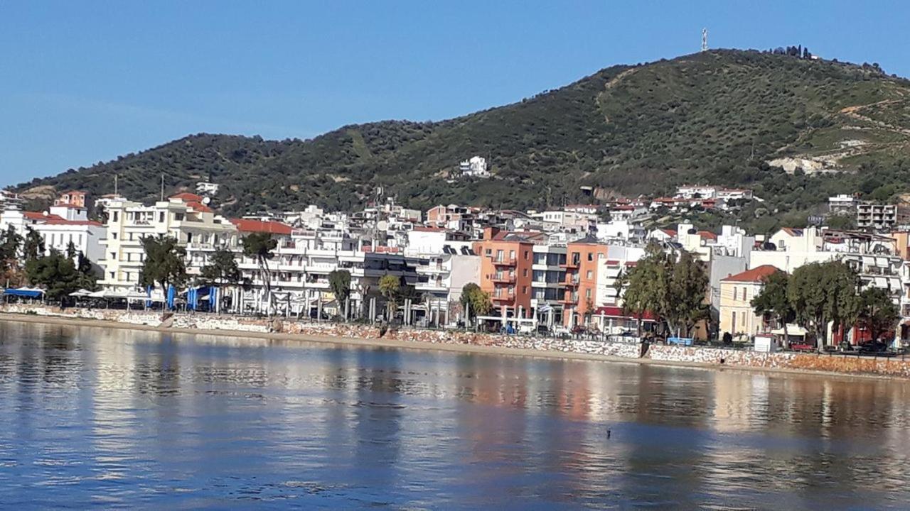 Amazing Sea View-Neos Pyrgos Beach -Evoia Greece Neos Pirgos Bagian luar foto
