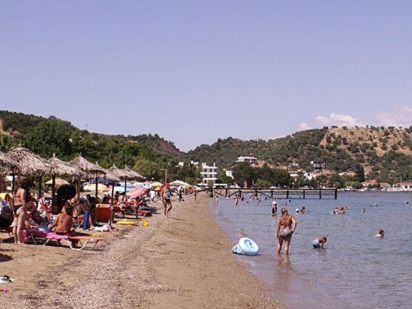 Amazing Sea View-Neos Pyrgos Beach -Evoia Greece Neos Pirgos Bagian luar foto