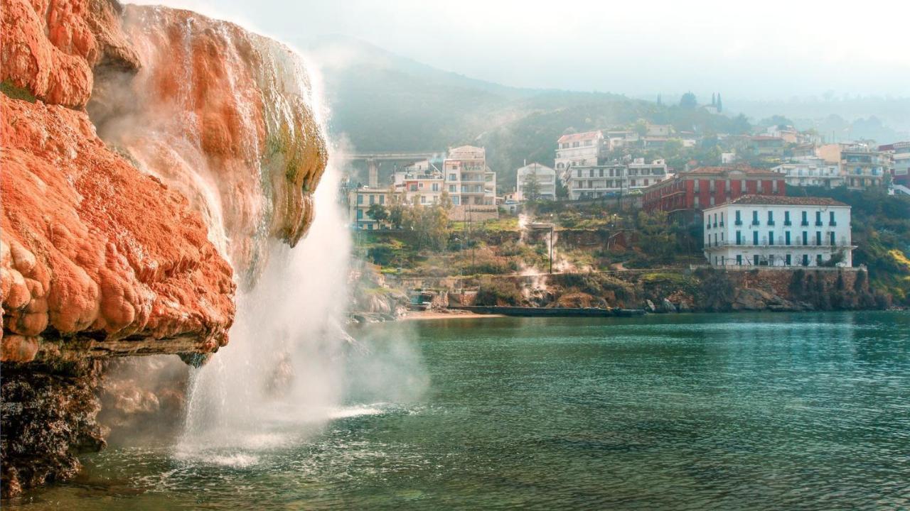 Amazing Sea View-Neos Pyrgos Beach -Evoia Greece Neos Pirgos Bagian luar foto
